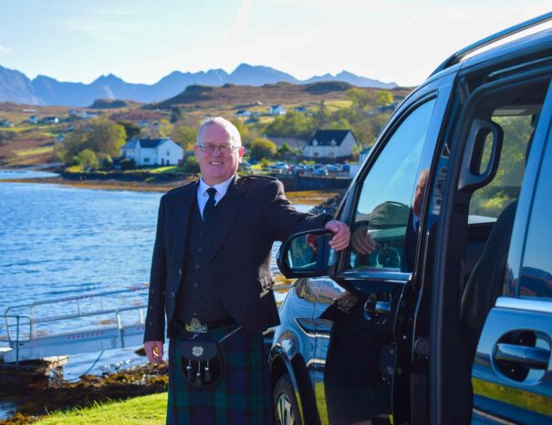 Private Guided Tours of Scotland with Alistair Burns and ASB Chauffeur Drive.