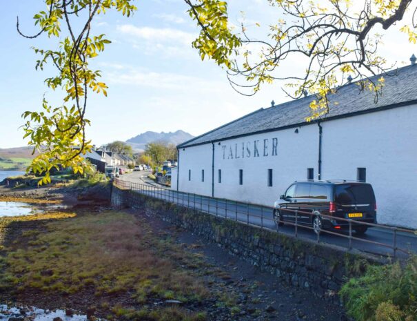 Visit Talisker Distillery and explore The Isle of Skye with ASB Chauffeur Drive Scotland