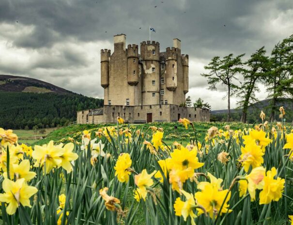 Visit Braemar Castle when you explore Perthshire & Royal Deeside on a guided tour with ASB Chauffeur Drive Scotland.